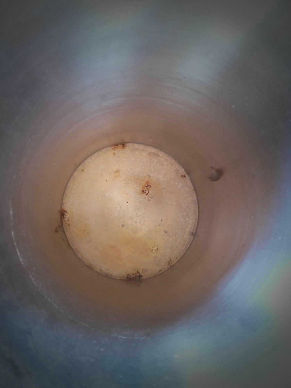 SKS DESIGN Sektkühler Sekteimer Edelstahl mit LABEL H 23 cm Cocktail 80er