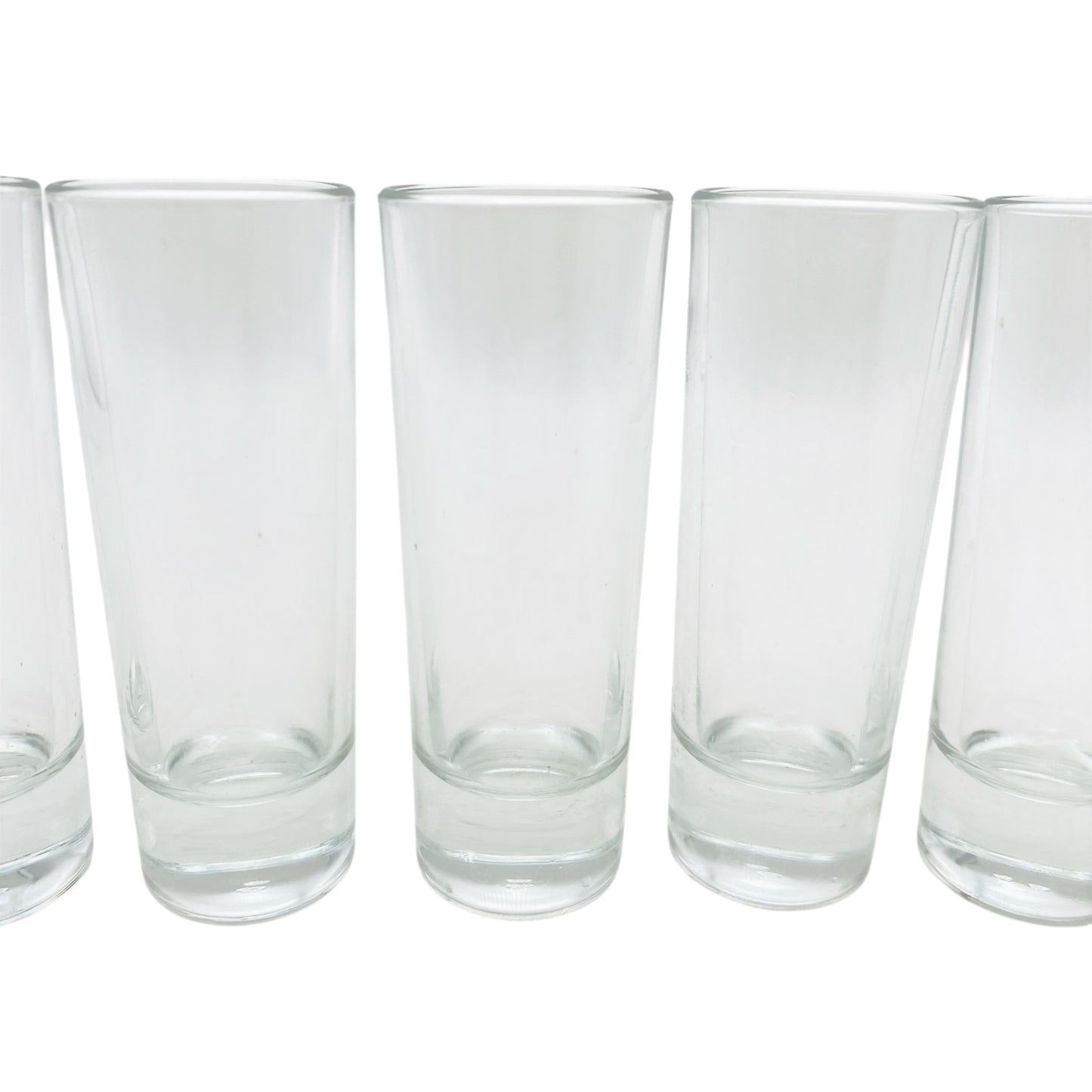 Schnapsgläser 6er Set H 10,5 cm Gläser 70er 80er Vintage Glas Likörgläser Hausba