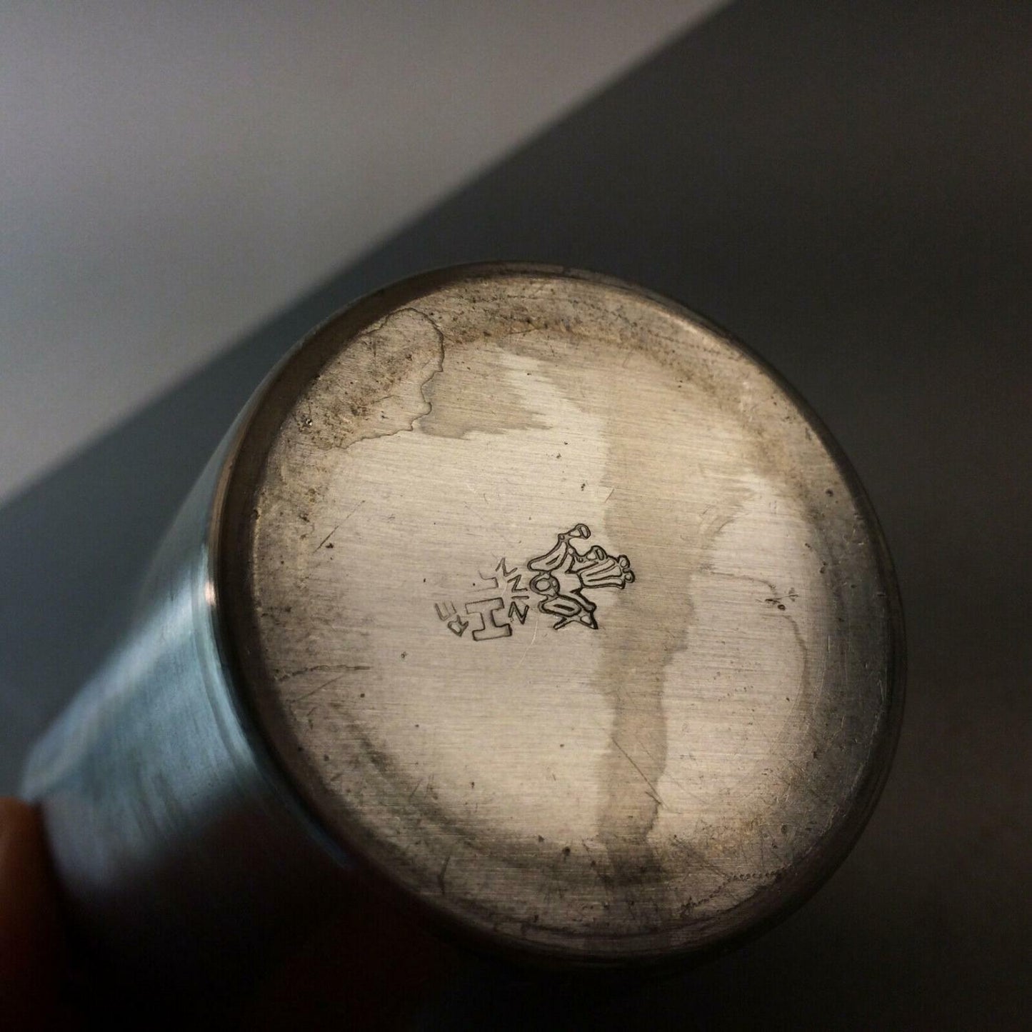 Zinnbecher Zinn Becher 11 cm Reinzinn Trinkbecher