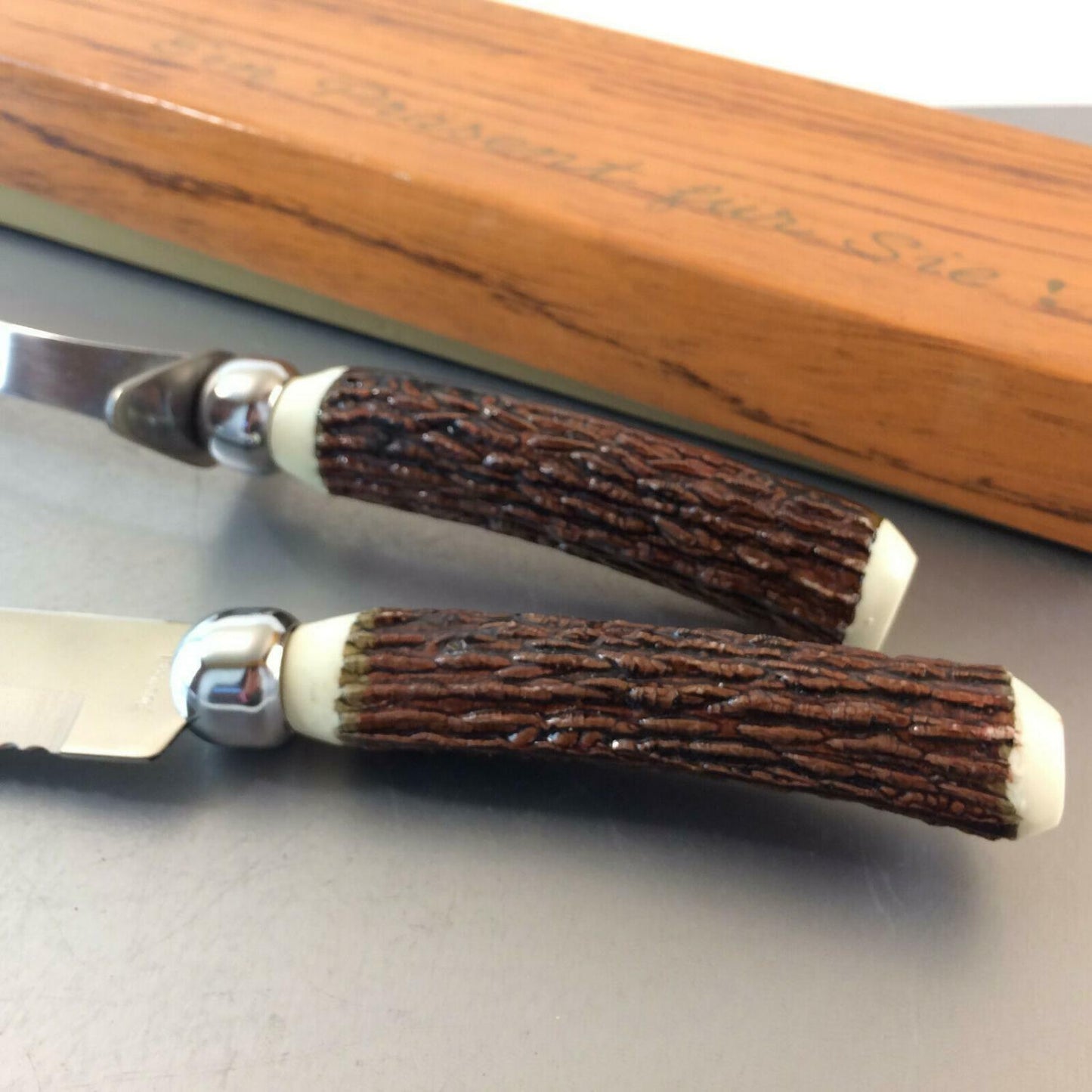 TRANCHIER Besteck Vorlegebesteck Wurstgabel Heber Messer