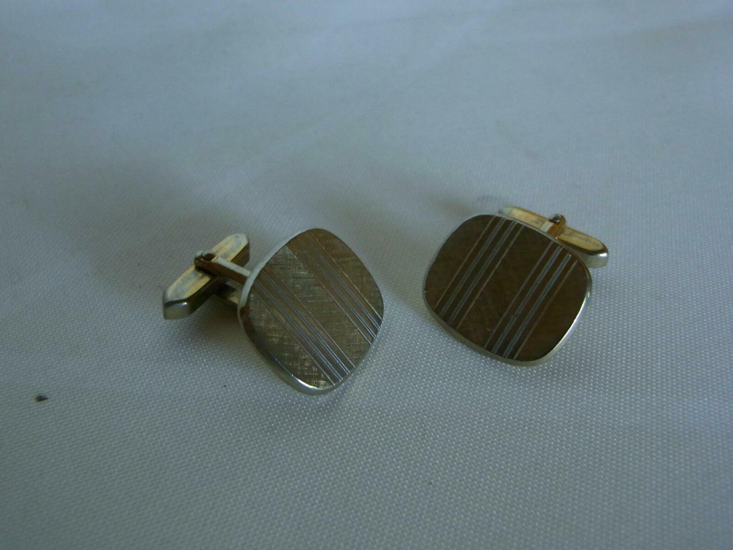 Alte MANSCHETTENKNÖPFE Manschetten CUFFLINKS silber