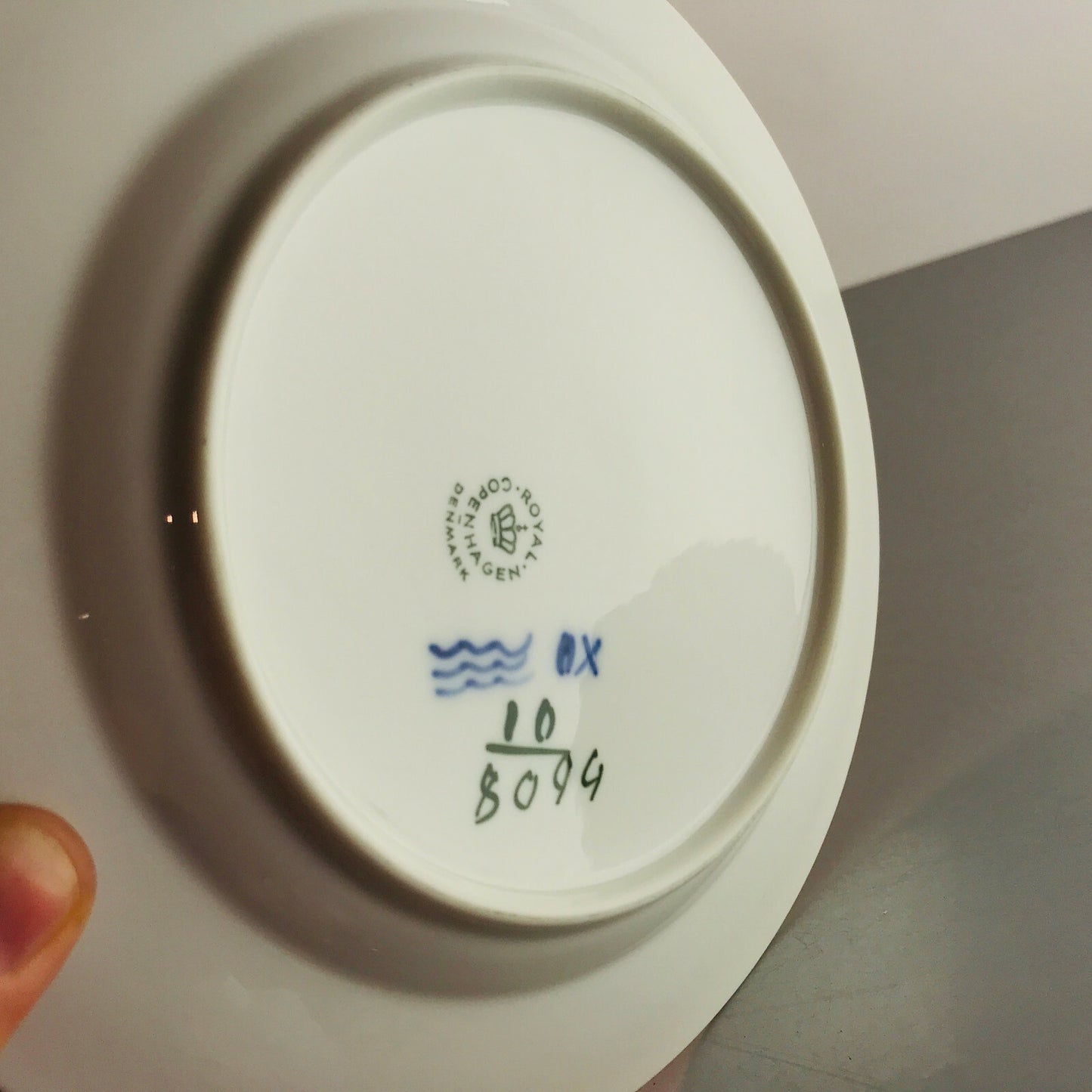 Royal Copenhagen blaue Blume Kuchenteller Teller Frühstücksteller 19 cm