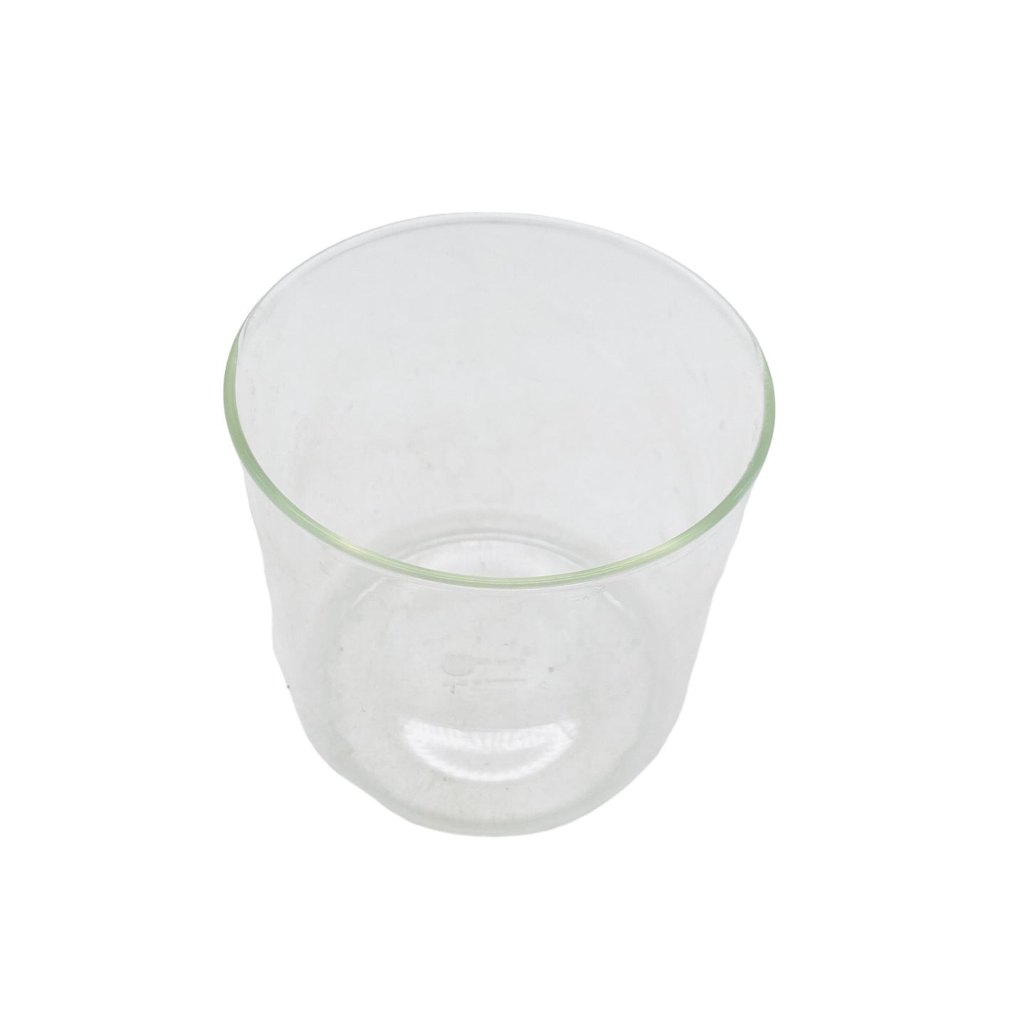 Jenauer Glas Vase H 161cm klar retro Bechervase Dekoration Blumenvase