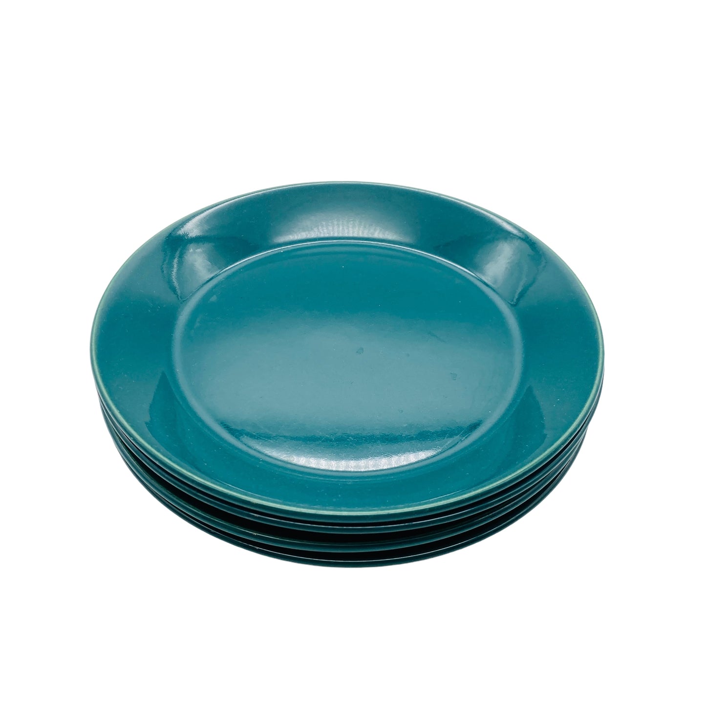 Arabia Kilta Teller Kuchenteller 4er Set grün von Kaj Franck Iittala Teema