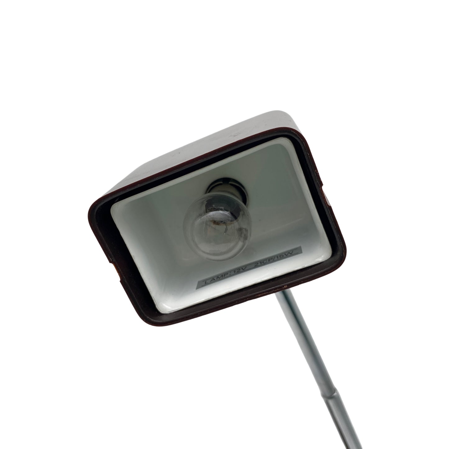Briloner Leuchte braun Vintage 70er klappbar ausziehbar Reiseleuchte Lampe