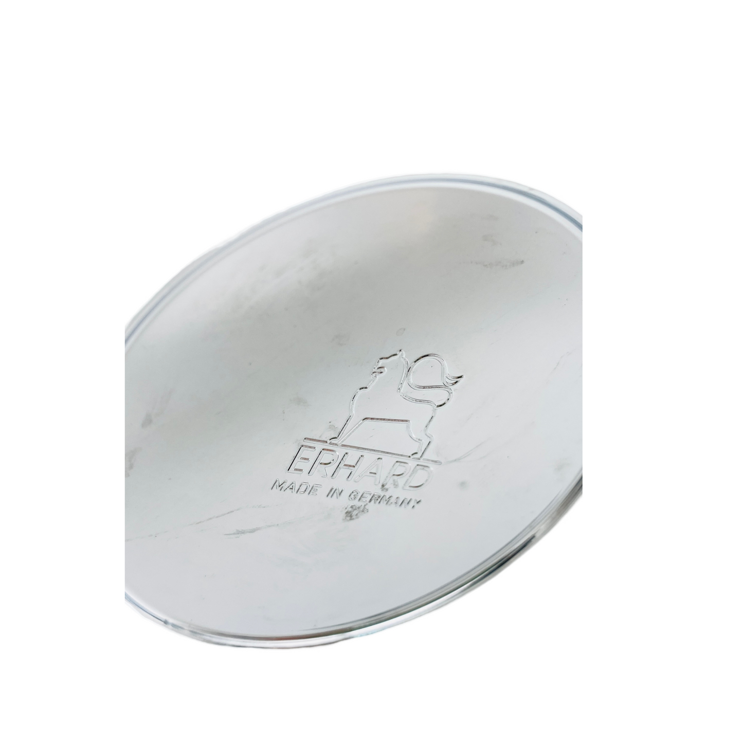 ERHARD  Eiseimer Mid Century Lounge 70er Jahre silber Kunststoff