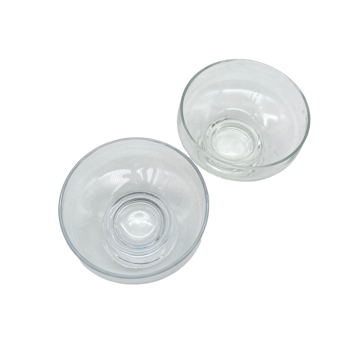 Ersatzgläser 50er 60er für Eisenhalter Windlicht Ersatzglas Dansk Design