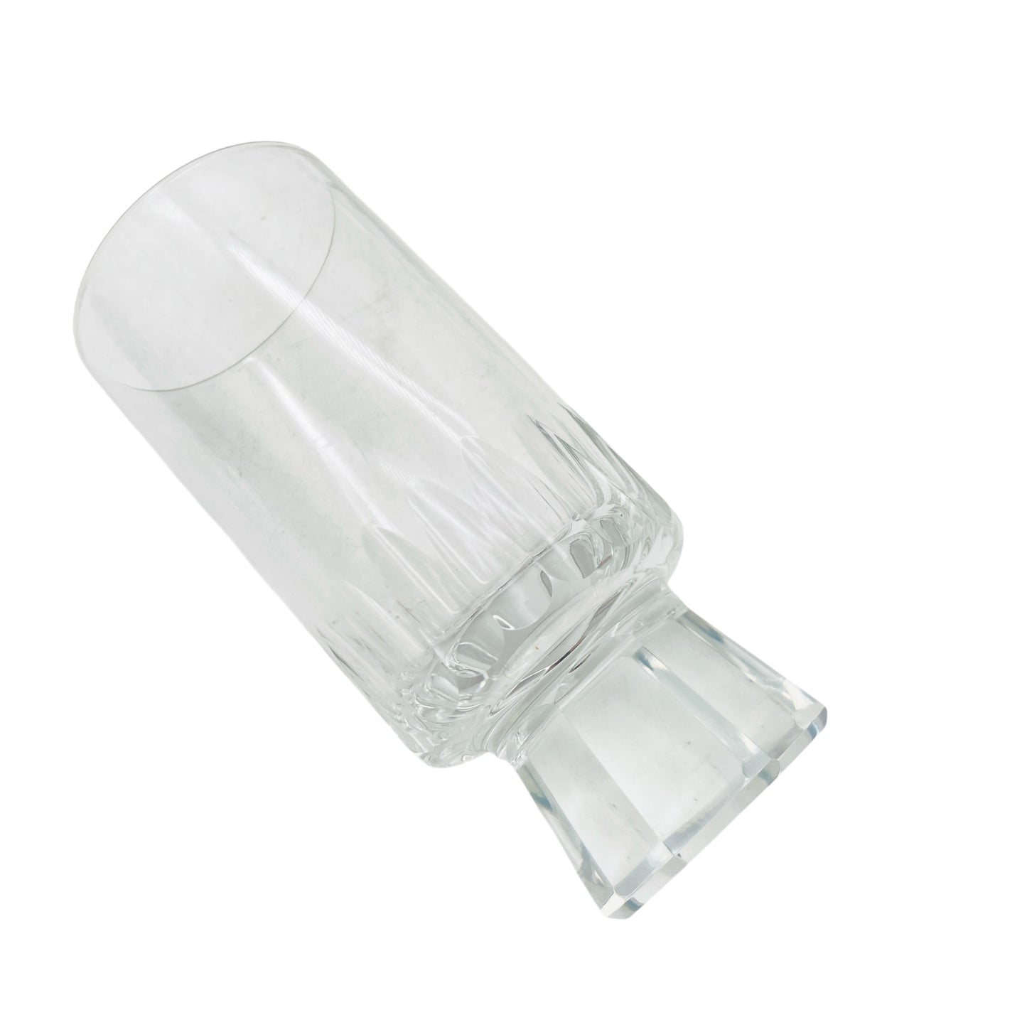 FRIEDRICH Glas Sektgläser 5er Set Serie Konsul beschliffen Facetten transparent 60er 70er Jahre