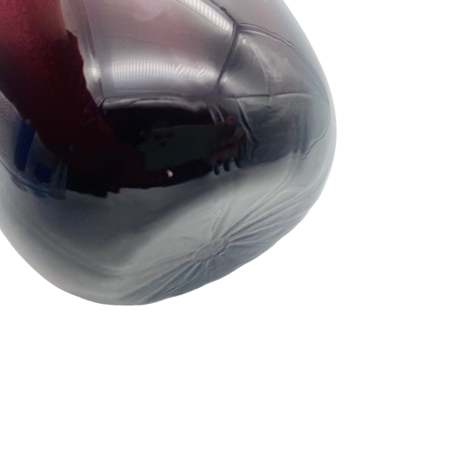 Friedrich Glas Vase lila Überfang weiß 60er 70er Jahre Vintage