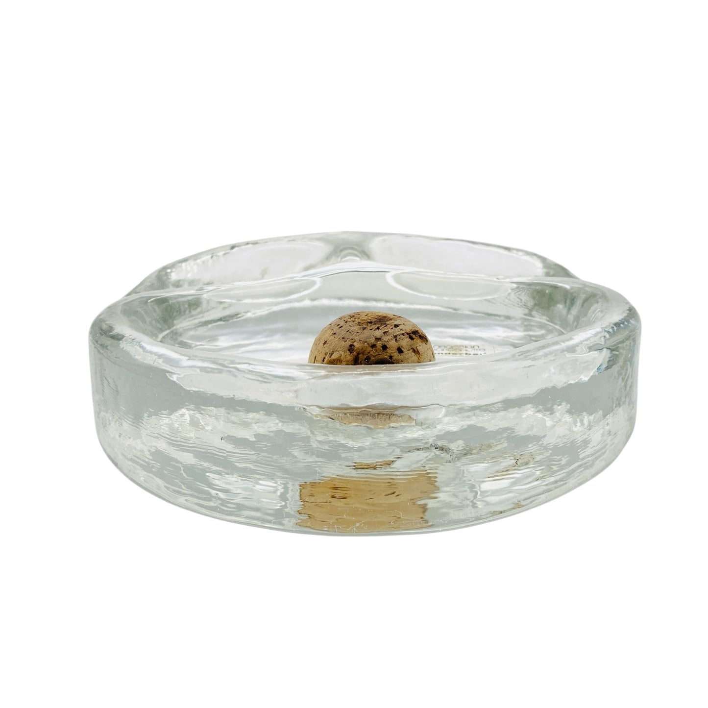 Georgshütte Glasdesign Aschenbecher Pfeifenaschenbecher Glas 60er 70er Schale