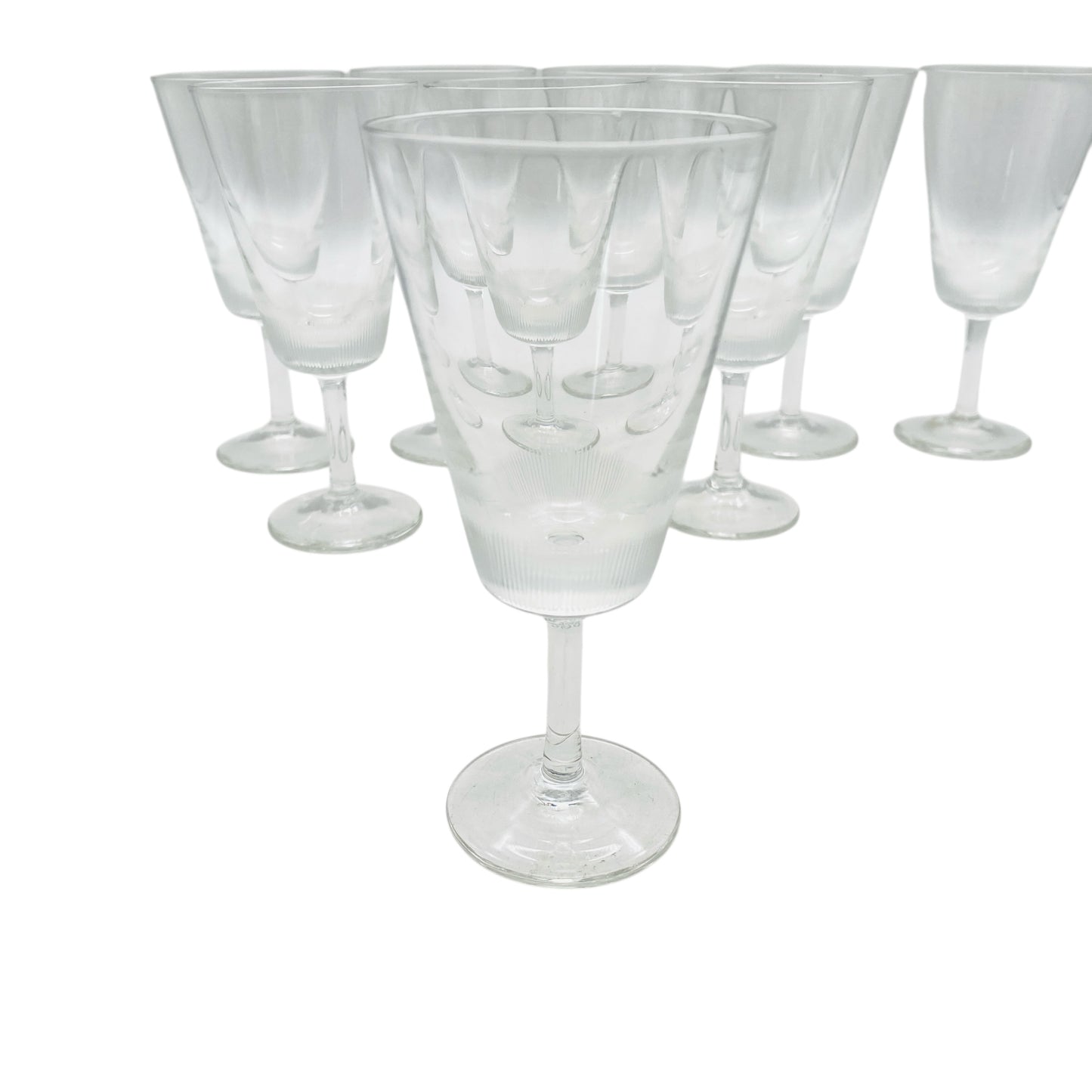 ICHENDORF Schnapsgläser Piccolino 9er Set Vintage 50er 60er Jahre Mid Century Design H. Sattler