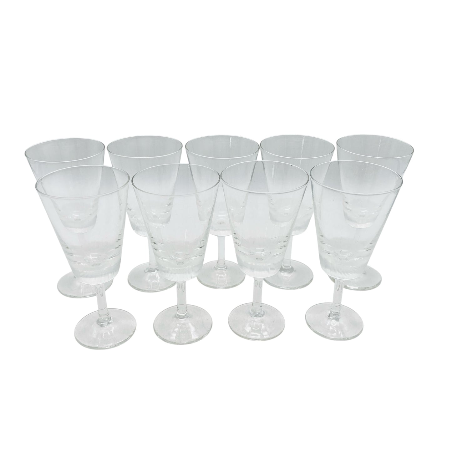 ICHENDORF Schnapsgläser Piccolino 9er Set Vintage 50er 60er Jahre Mid Century Design H. Sattler
