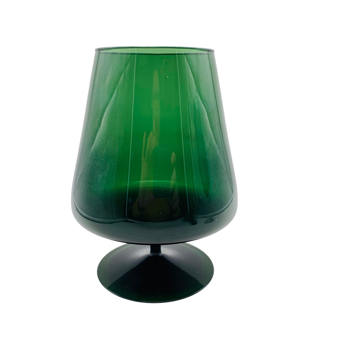 INGRID Glas Vase grün Design Kurt Wokan 1970er Jahre Schneegattern