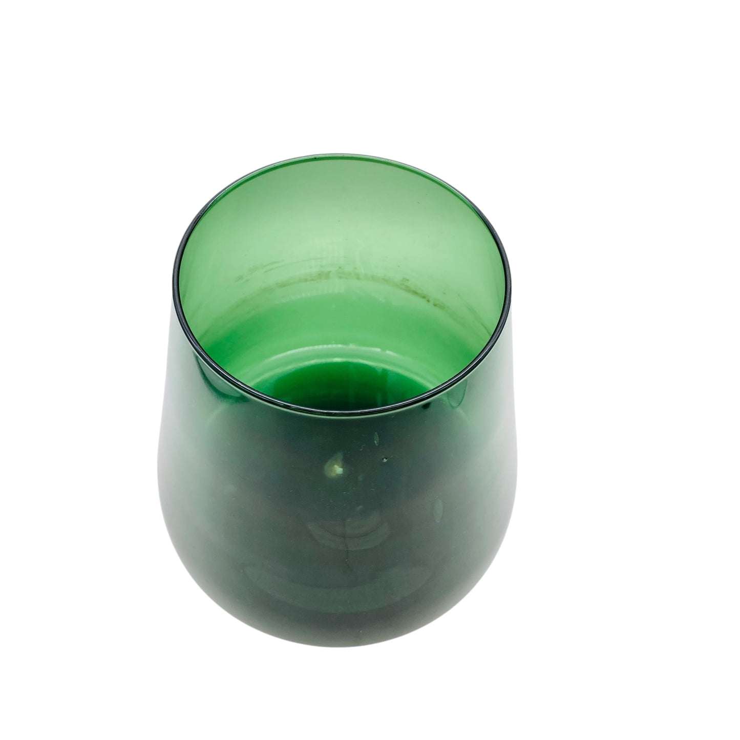 INGRID Glas Vase grün Design Kurt Wokan 1970er Jahre Schneegattern