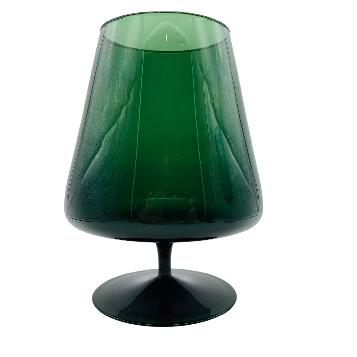 INGRID Glas Vase grün Design Kurt Wokan 1970er Jahre Schneegattern