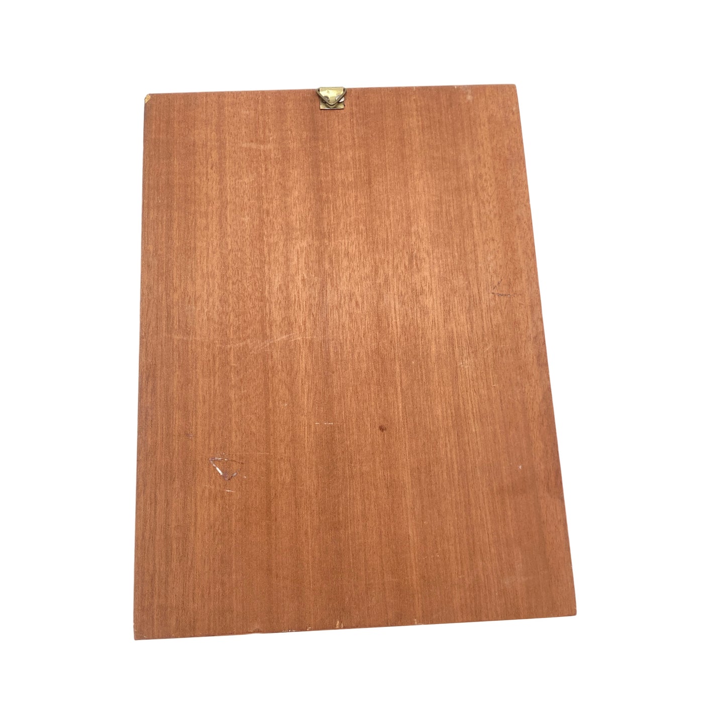 Intarsienbild Holz Teak Fisch Mid Century 50er 60er Lounge