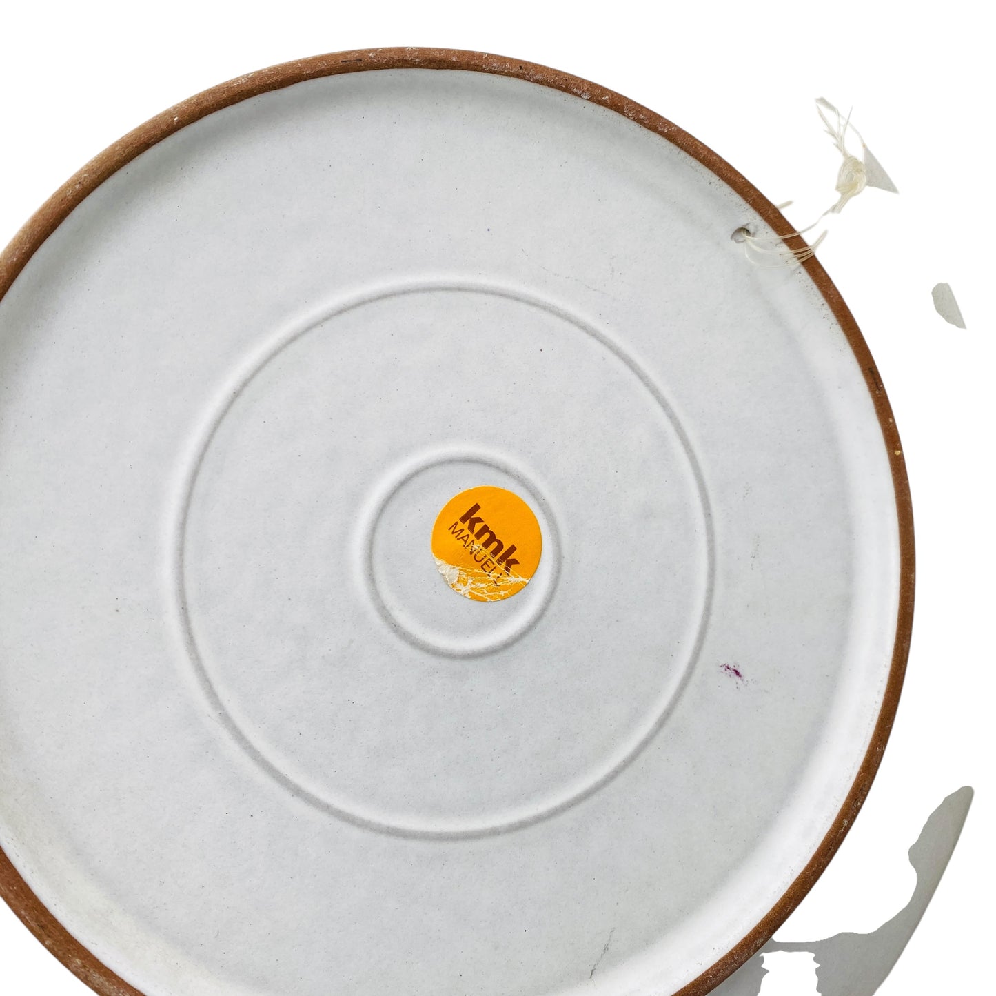 KMK Kupfermühle Keramik Teller Dekor 42000 Cirrus von K. WERNER 70er 80er Jahre