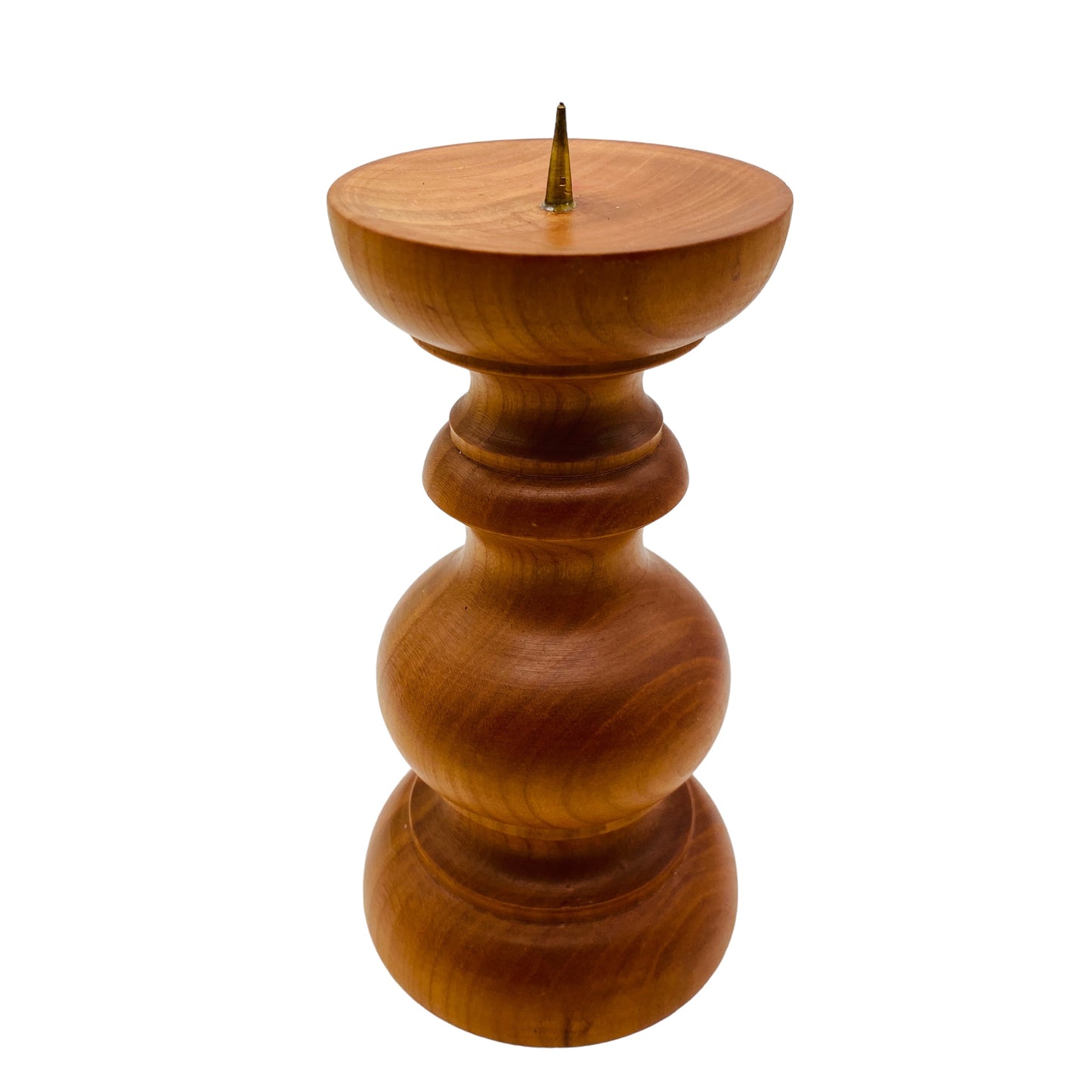 Kerzenständer gedrechselt Vintage Dekoration der 60er 70er Jahre