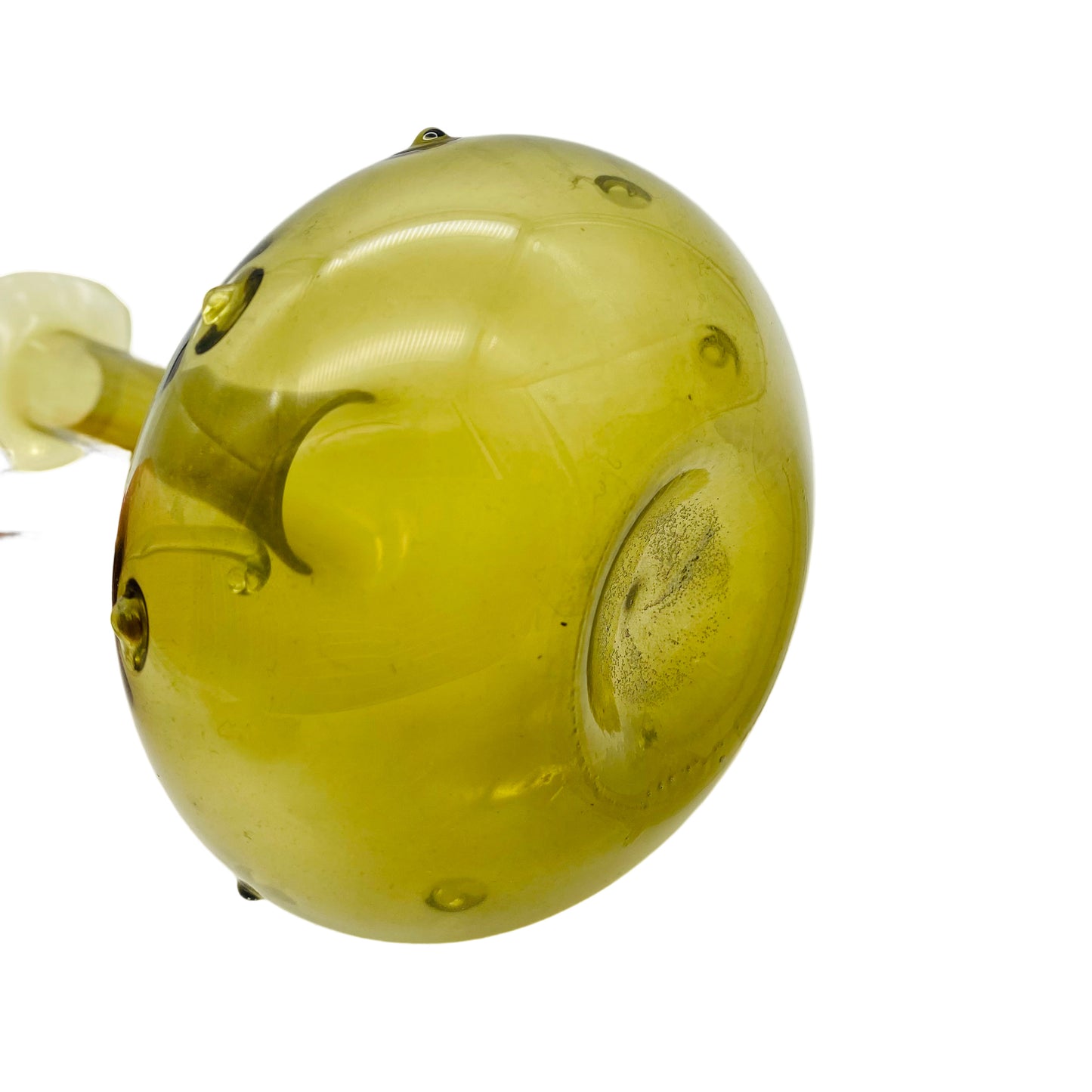 LAUSCHA Vase grün Henkelvase 50er 60er Jahre Mid Century
