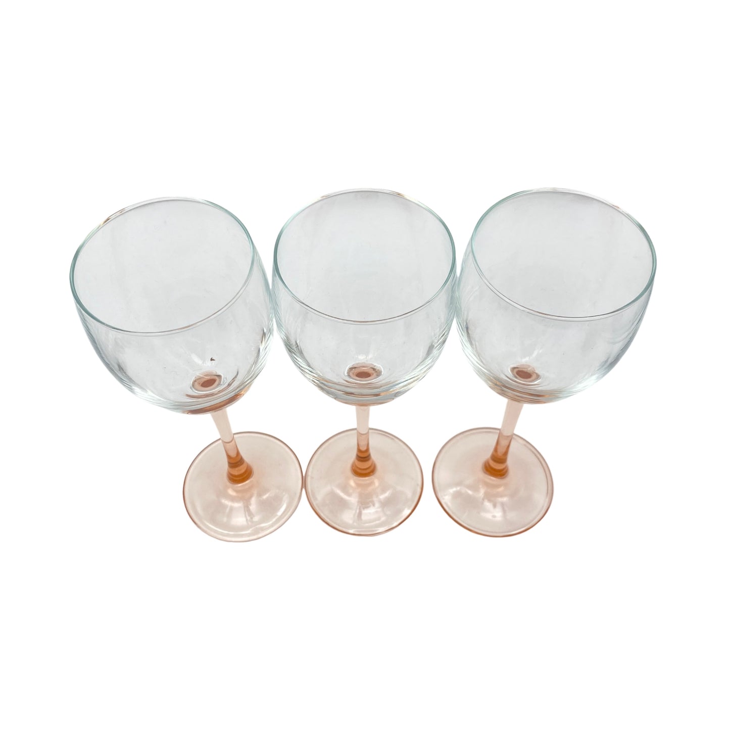 Luminarc Weingläser 3er Set rosa rosé Gläser Vintage