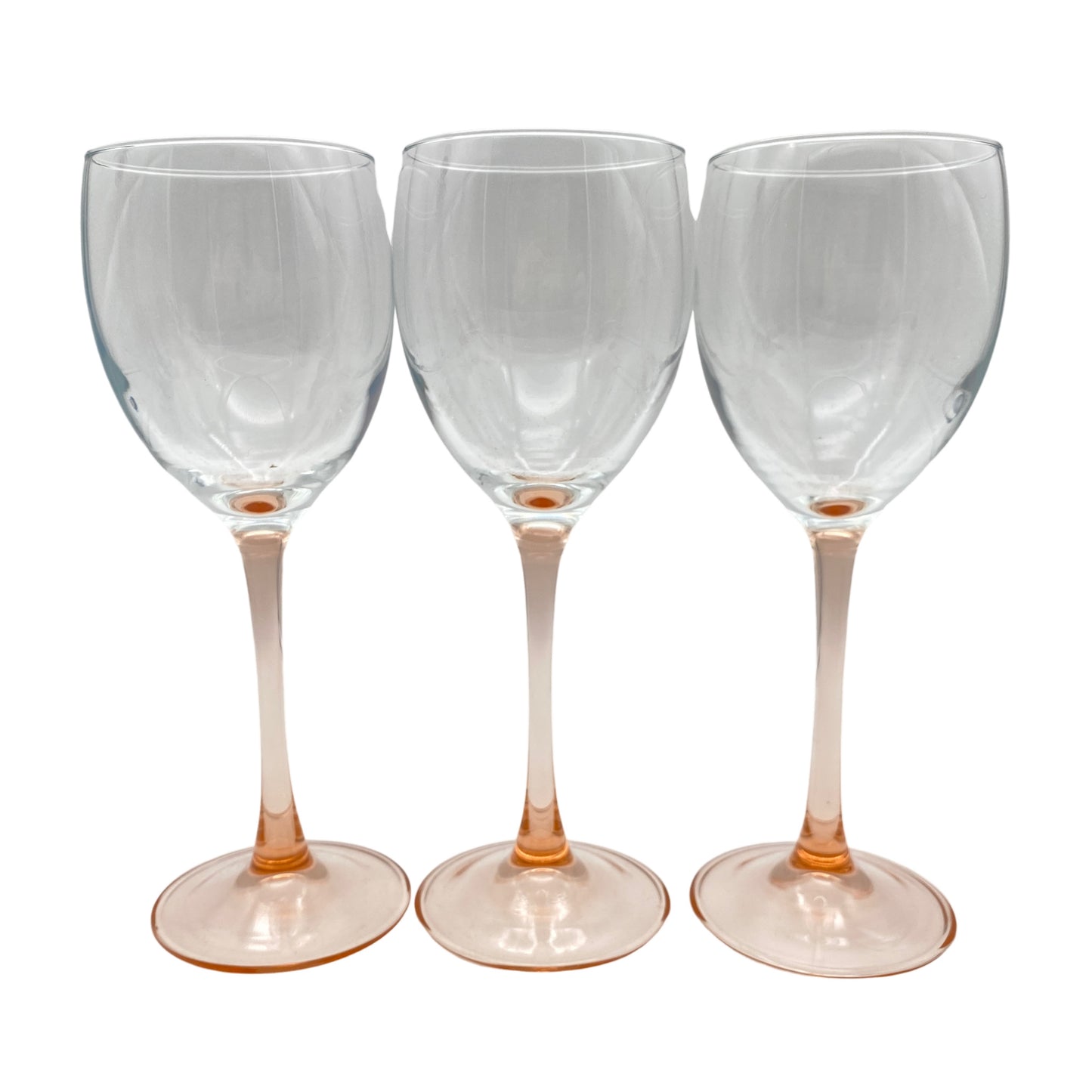 Luminarc Weingläser 3er Set rosa rosé Gläser Vintage