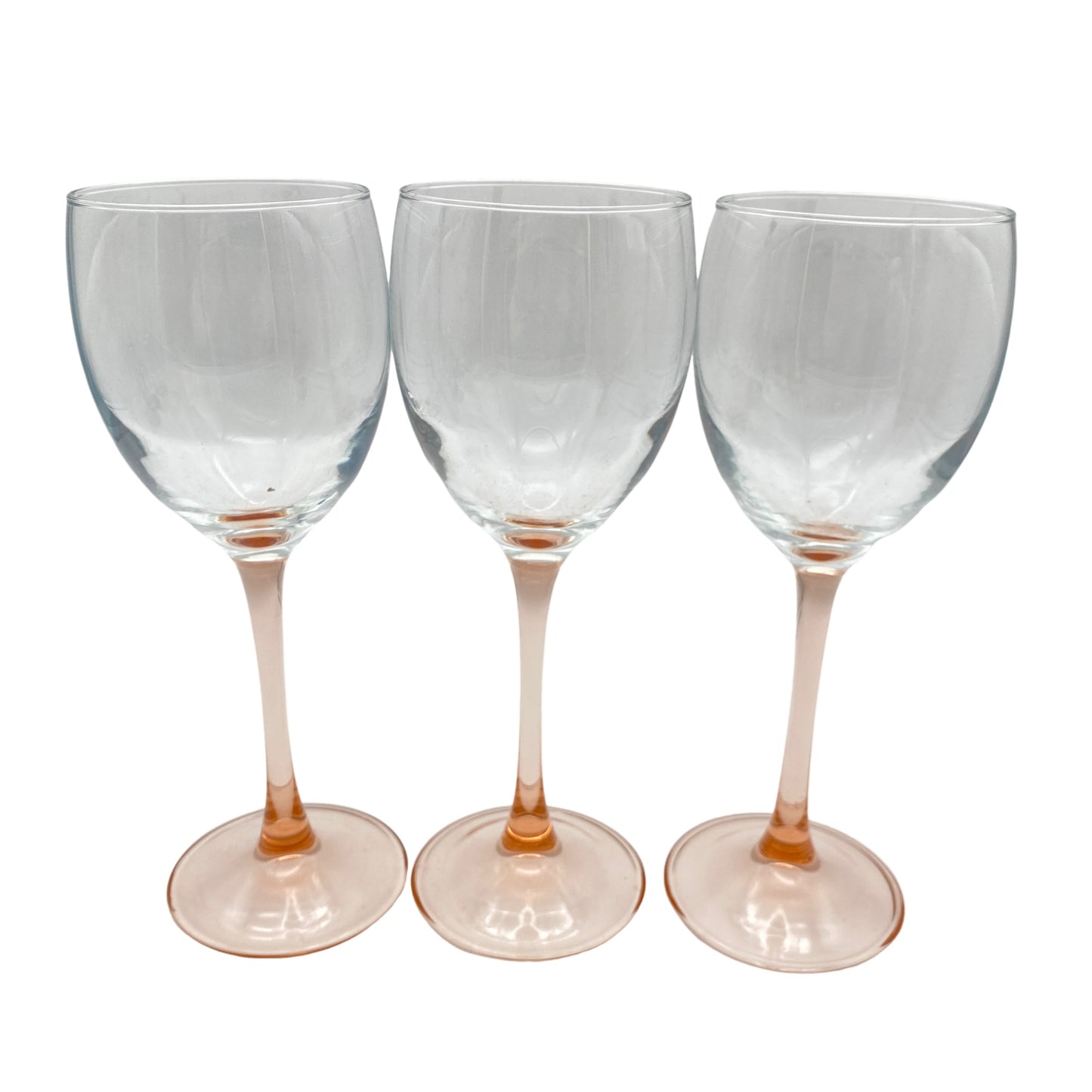 Luminarc Weingläser 3er Set rosa rosé Gläser Vintage