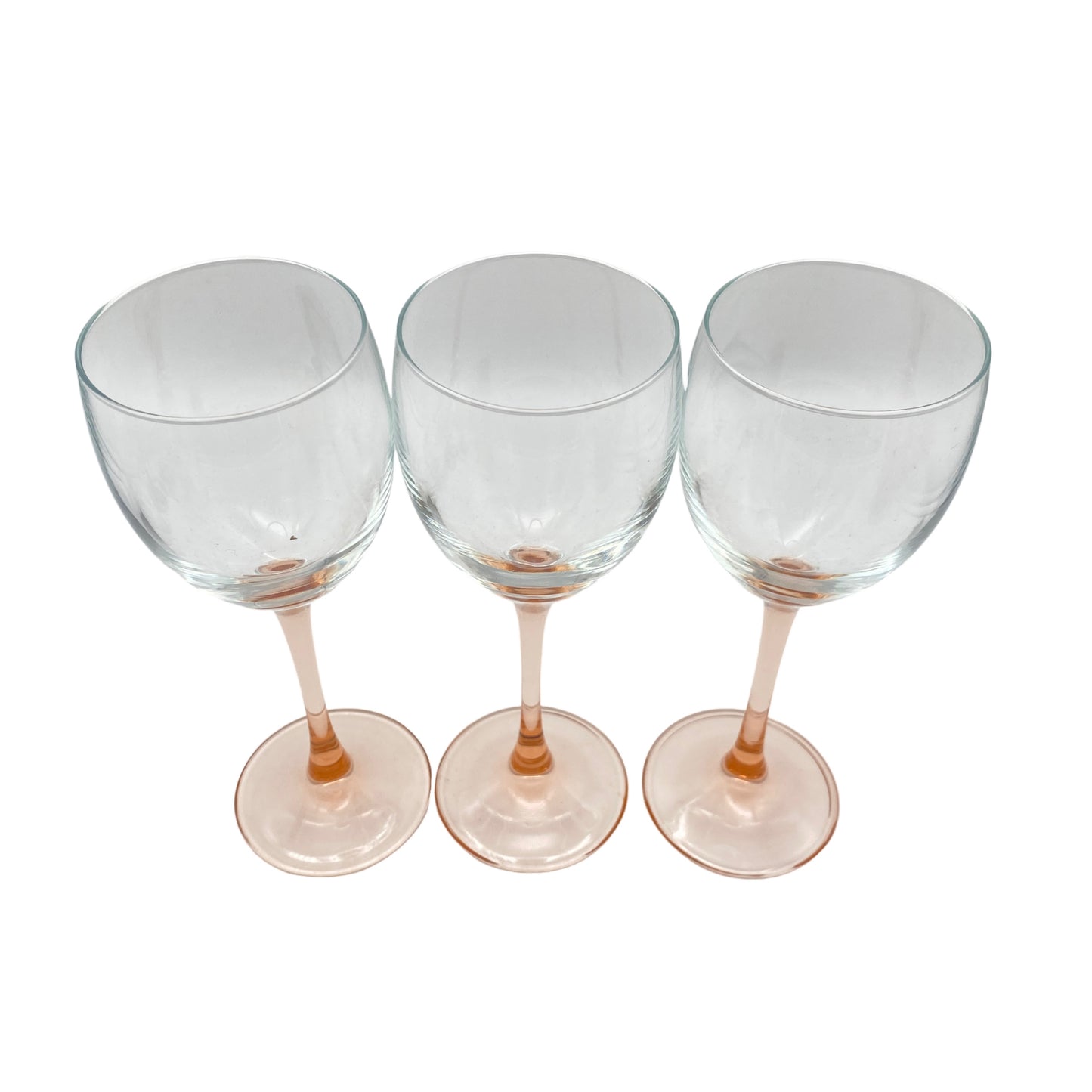 Luminarc Weingläser 3er Set rosa rosé Gläser Vintage