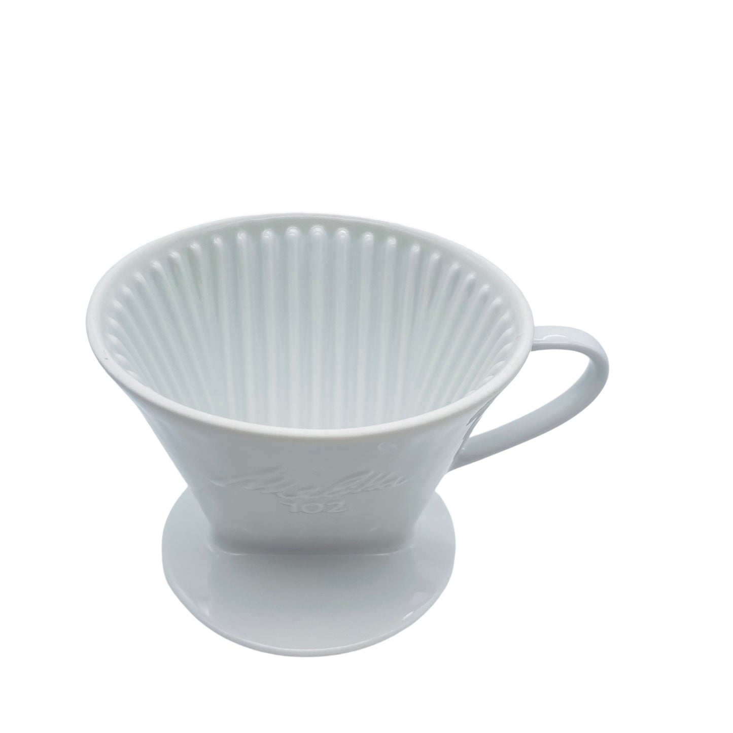 MELITTA Kaffeefilter Filter Nr 102 Porzellan weiß Vintage