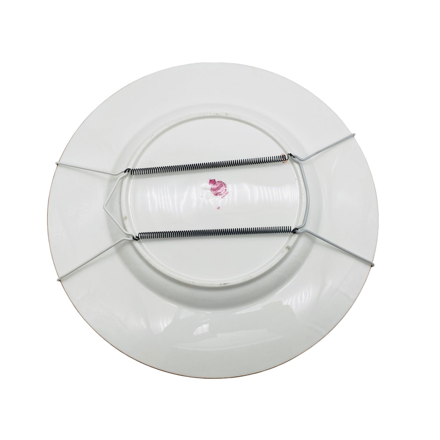 MINTON Porzellan England Wandteller 27 cm bemalt signiert Teller