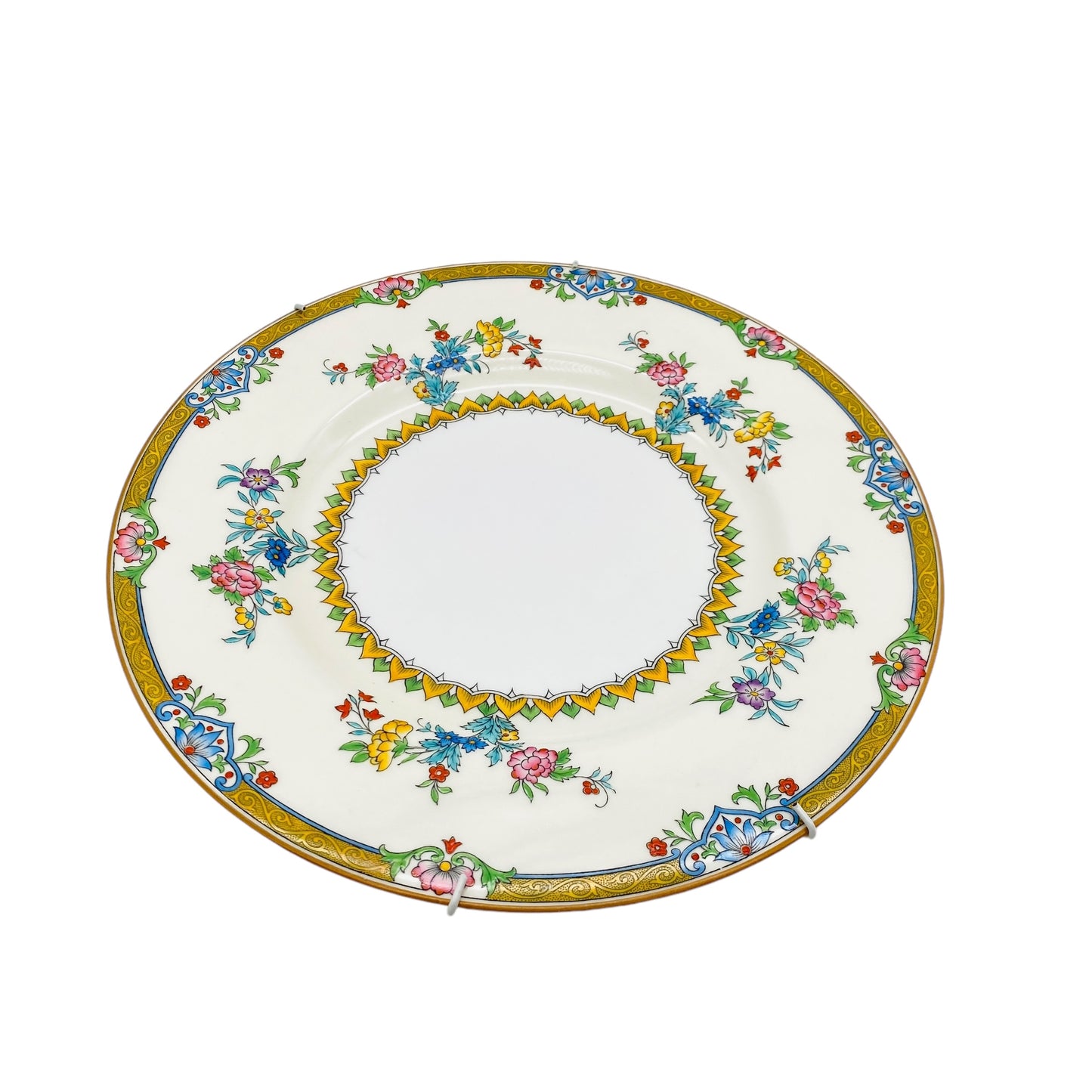 MINTON Porzellan England Wandteller 27 cm bemalt signiert Teller