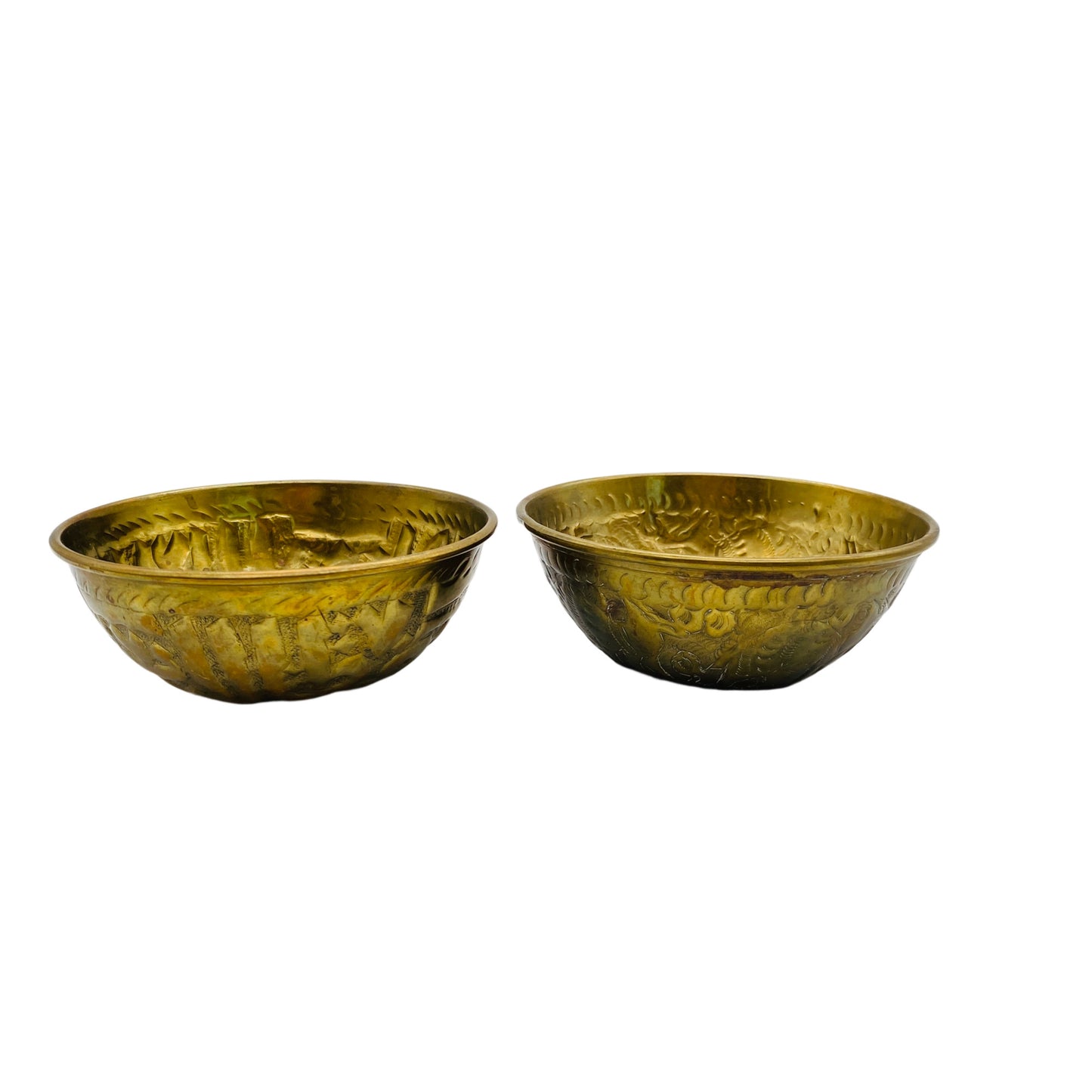 Messing Schalen Gebetsschalen Mid Century Set 50er 60er 70er Jahre