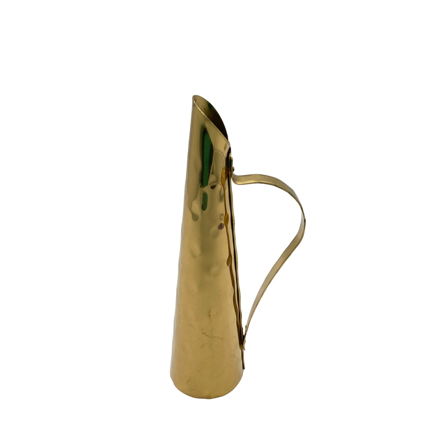 Messing Vase Henkelvase 50er Jahre Mid Century Lounge