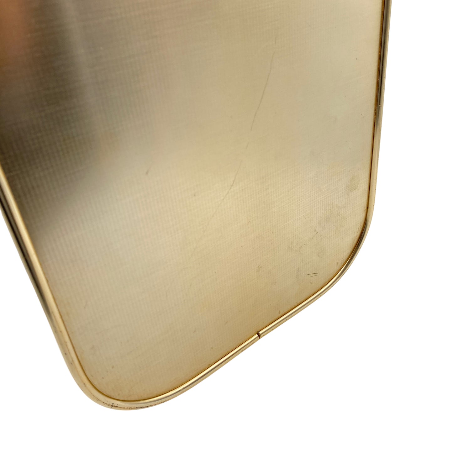 Gerhardi Argental Metall Tablett gold Mid Century 50er 60er Teetablett Bar Zubehör