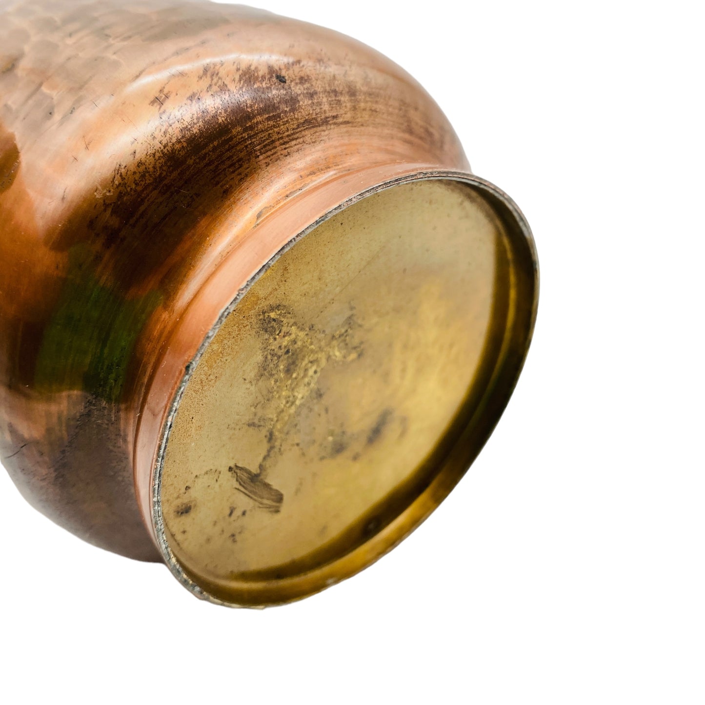 Mid Century Kupfervase 60er 70er Henkelvase Vintage Design Vase