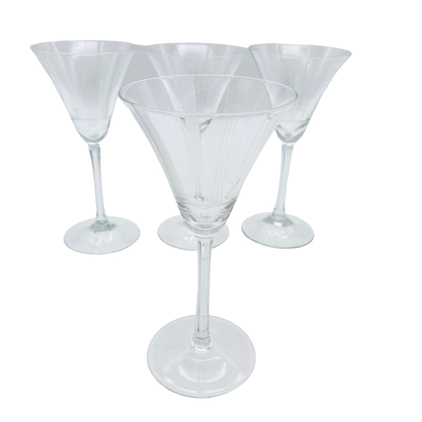 Mid Century Sherrygläser 40er 50er Jahre Vintage Gläser Glas