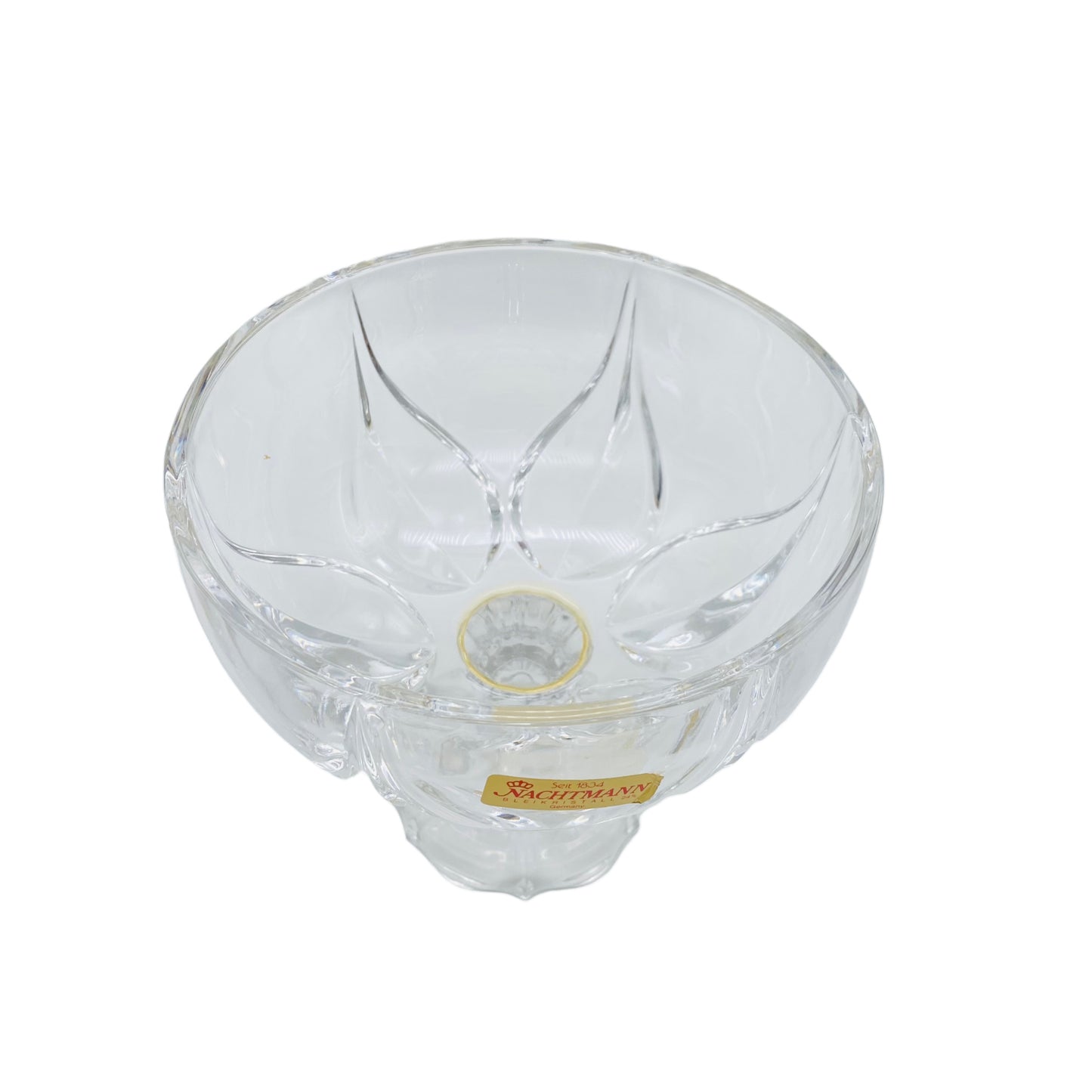 NACHTMANN Schale Pokalschale Bleikristall Glas Vintage 70er 80er
