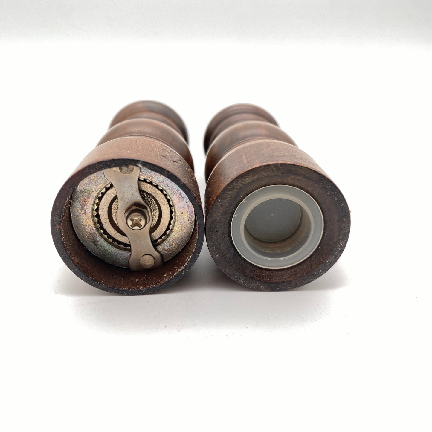 Pfeffermühle und Salzstreuer Holz Vintage 60er 70er Jahre