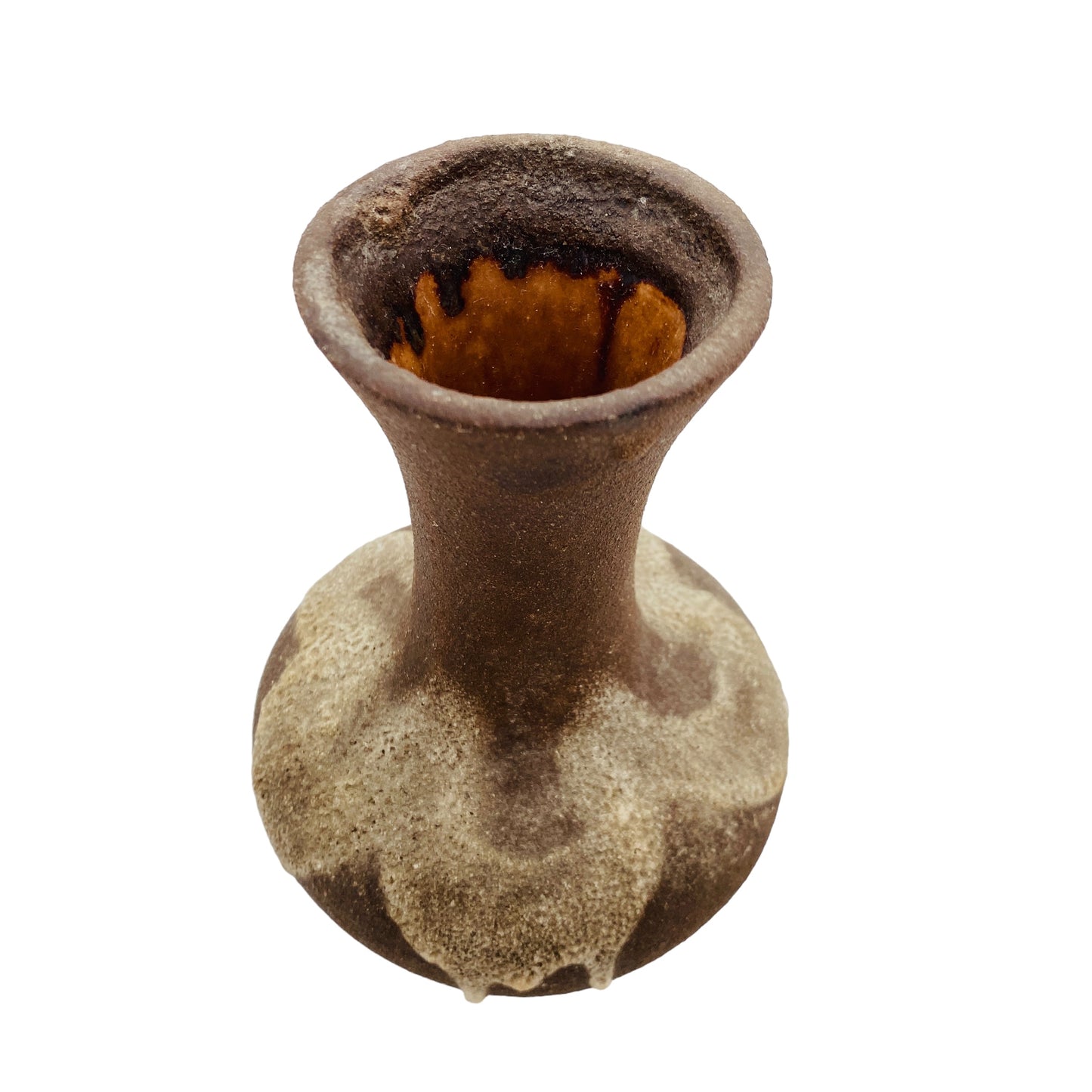 RERA Fat Lava Vase braun 50er 60er Jahre Mid Century Lounge