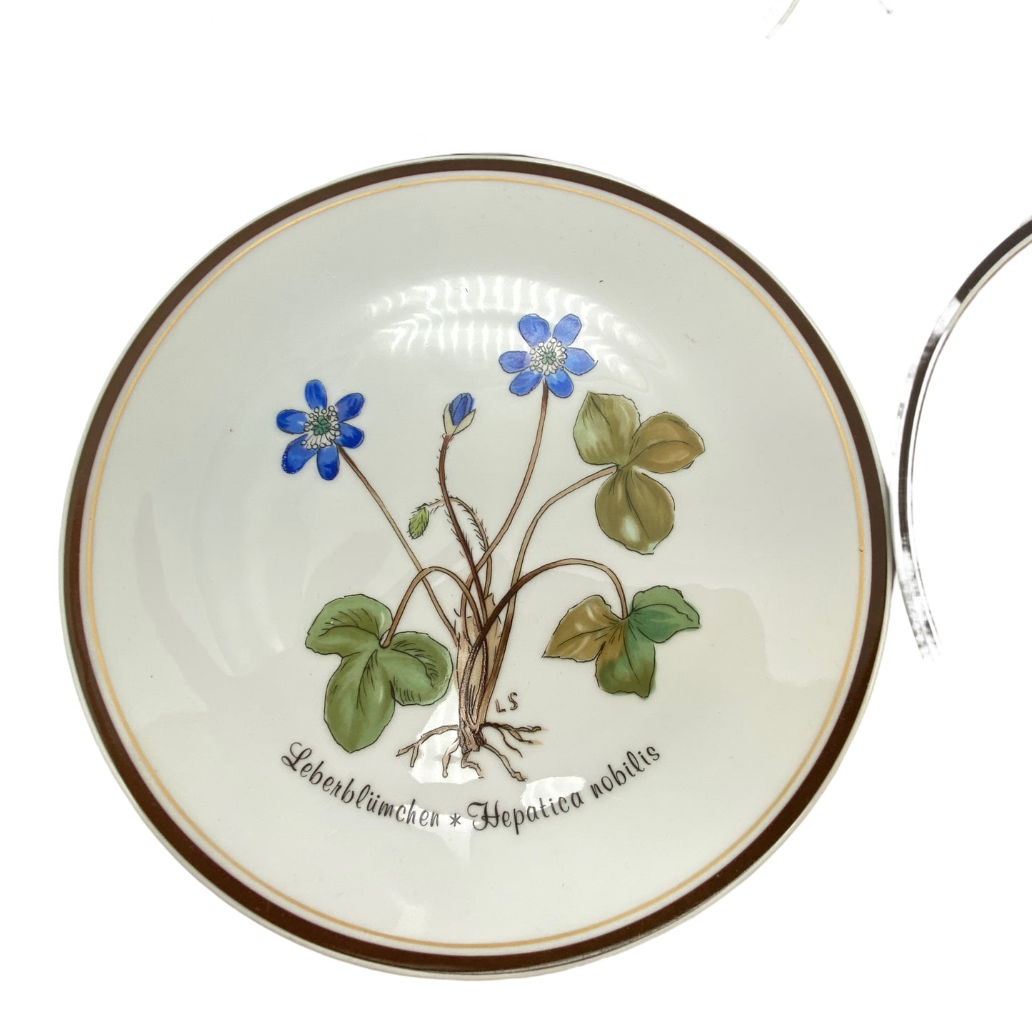 ROSENTHAL Teller `Aus Liebe zur Natur´ Porzellan Loki Schmidt