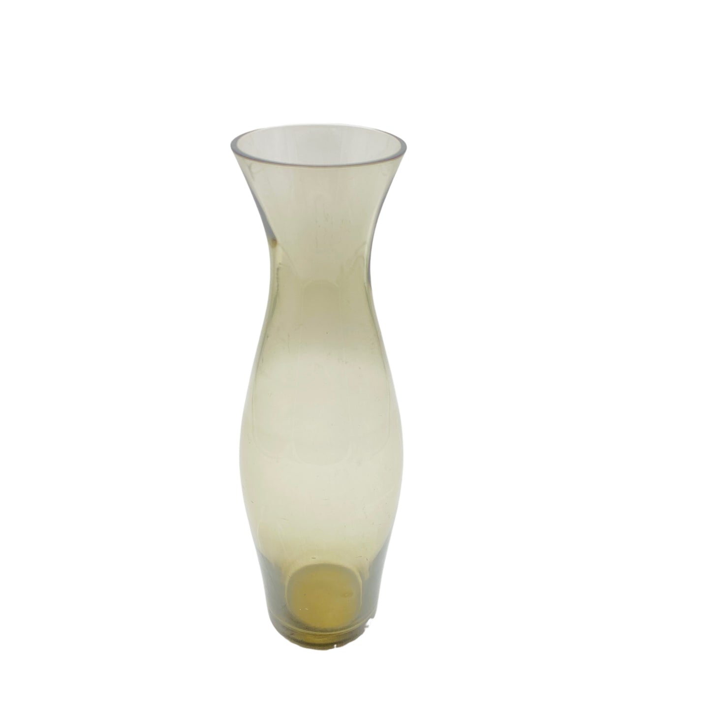 Rauchglas Blumenvase Mid Century 50er 60er Glas Vase