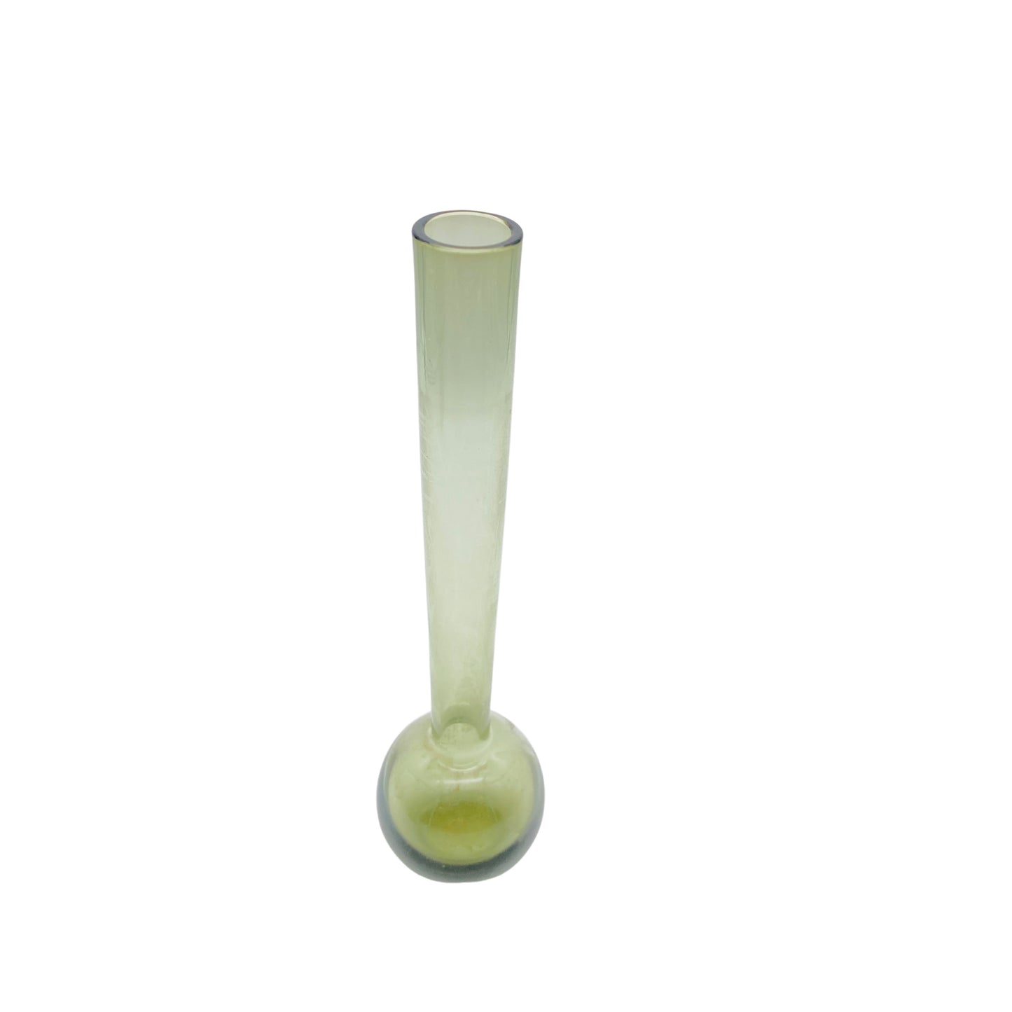 Rauchglasvase 50er 60er Mid Century Lounge Glas Vase