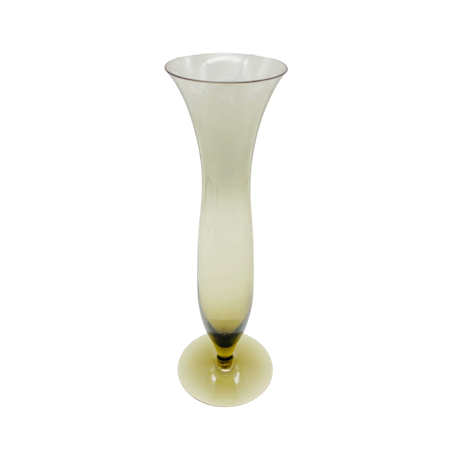 Rauchglasvase Trichtervase 50er 60er Mid Century Vintage