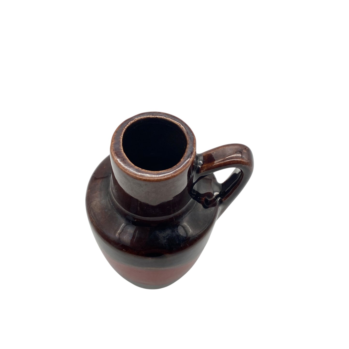 Scheurich Keramik Vase 405-13,5 braun rot 60er 70er Dekoration Mid Century