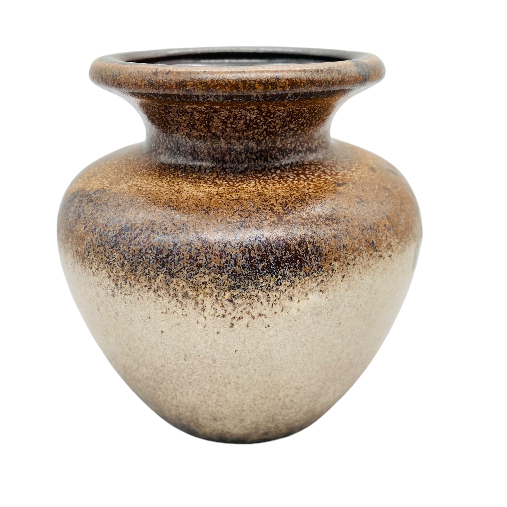 Scheurich Keramik Vase braun Nr. 202-13 cm Vintage 60er 70er Jahre Germany