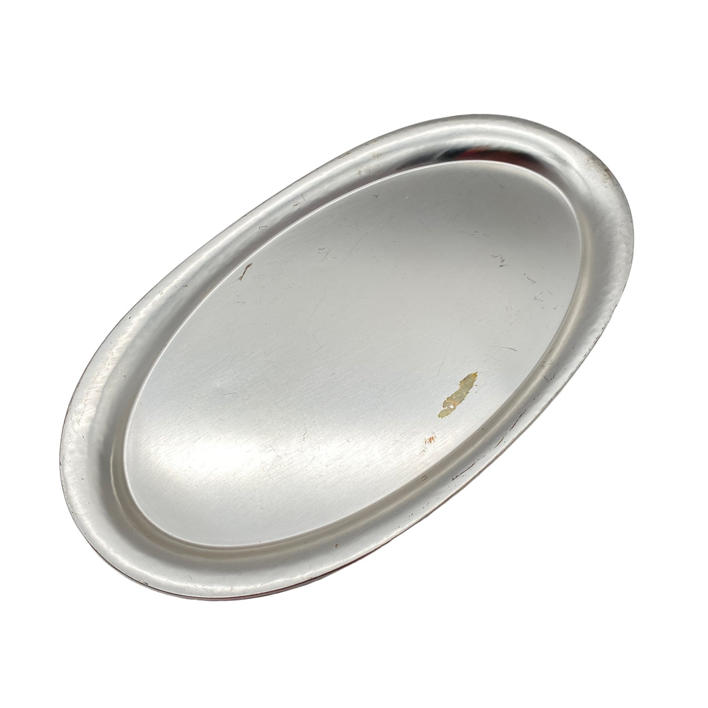 Schnapsgläser lila orange irisierend mit WMF Tablett versilbert 60er 70er Vintage