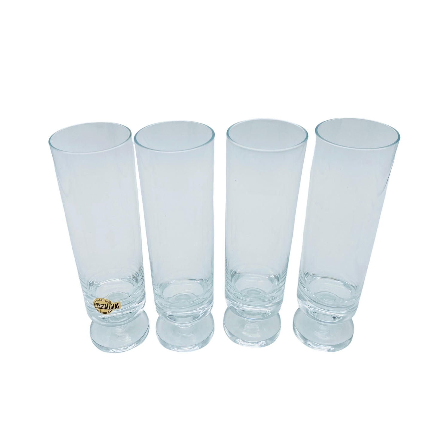 Sektflöten 70er Jahre Vintage Sektgläser Glas transparent