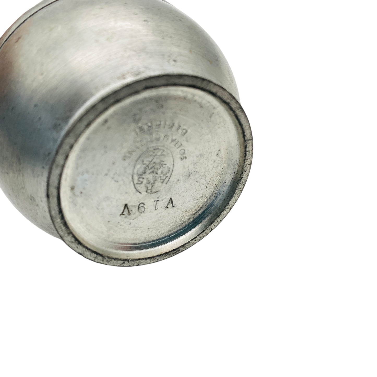 Soltauer Zinn Vase Blütenvase Stengelvase 60er 70er Jahre Vintage