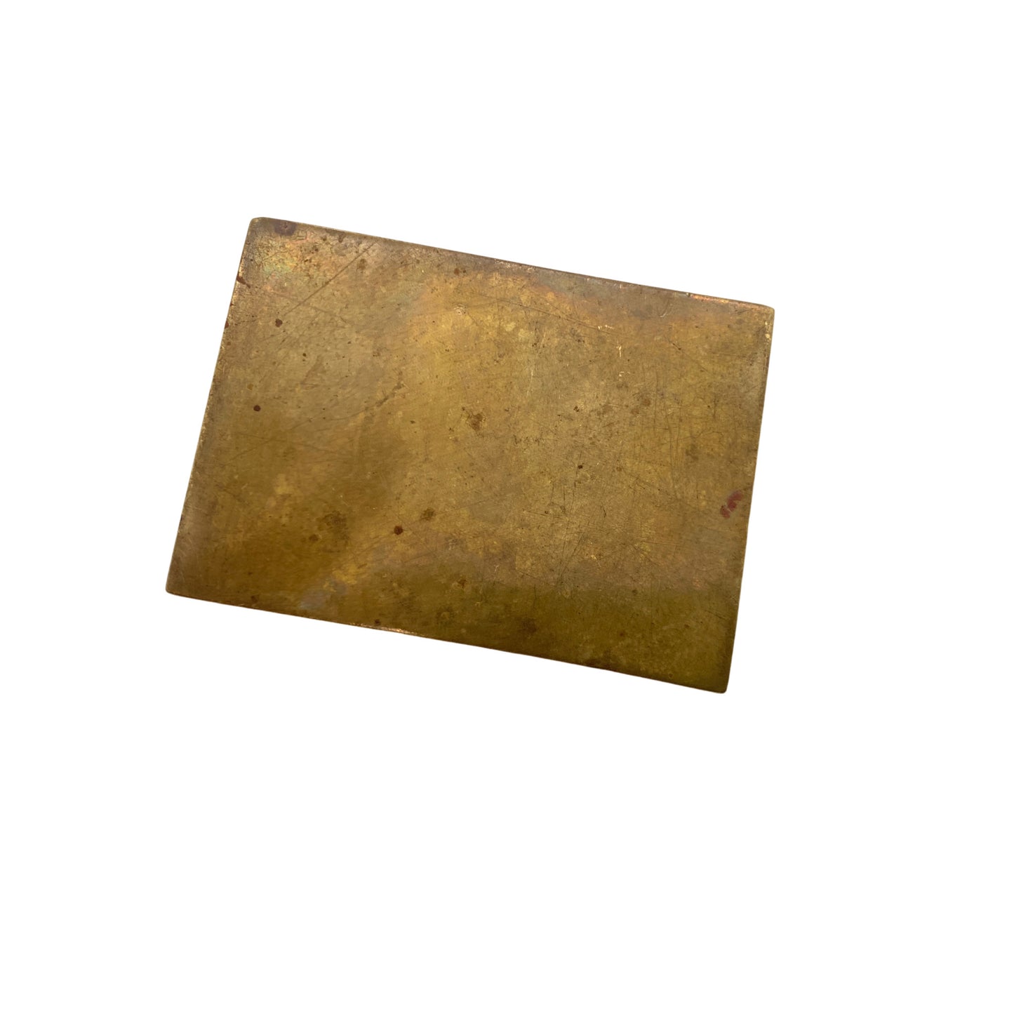 Streichholzschachtel Emaille blau Sterne Messing 50er 60er Mid Century