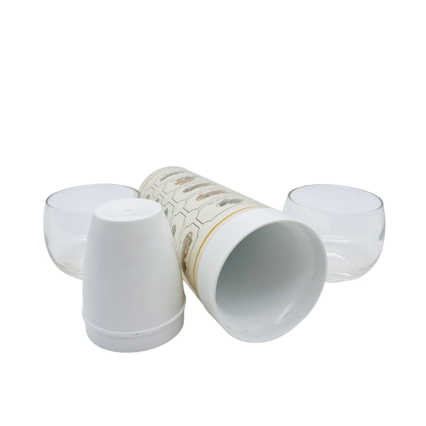 Thermo-Serv Cocktail Set Cocktailshaker Ford Kunststoff Glas 70er Jahre