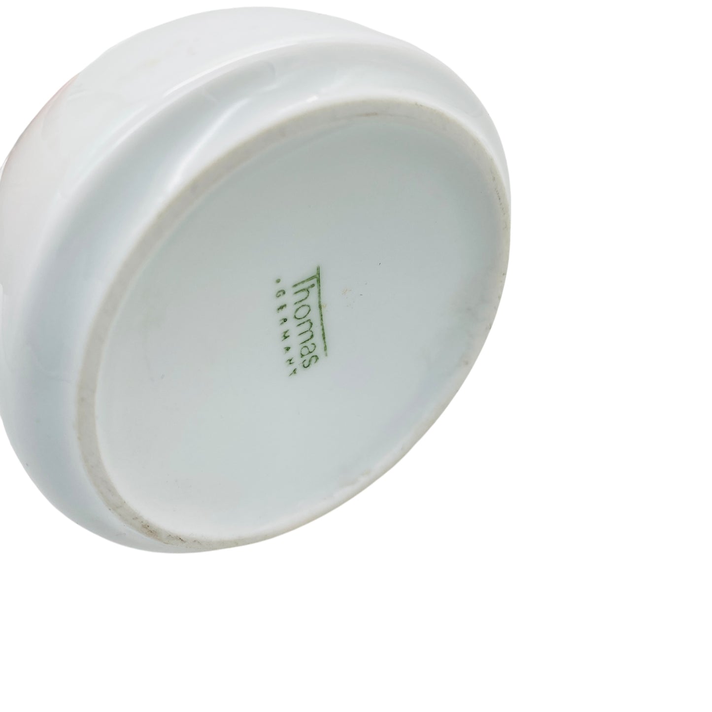 Thomas Porzellan Vase weiß glänzend 70er 80er 90er Jahre Blumenvase